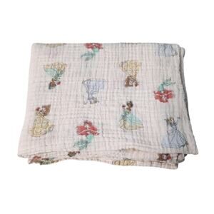 Aden + Anais Disney Princesses Cotton Muslin Swaddle Baby Blanket Pink